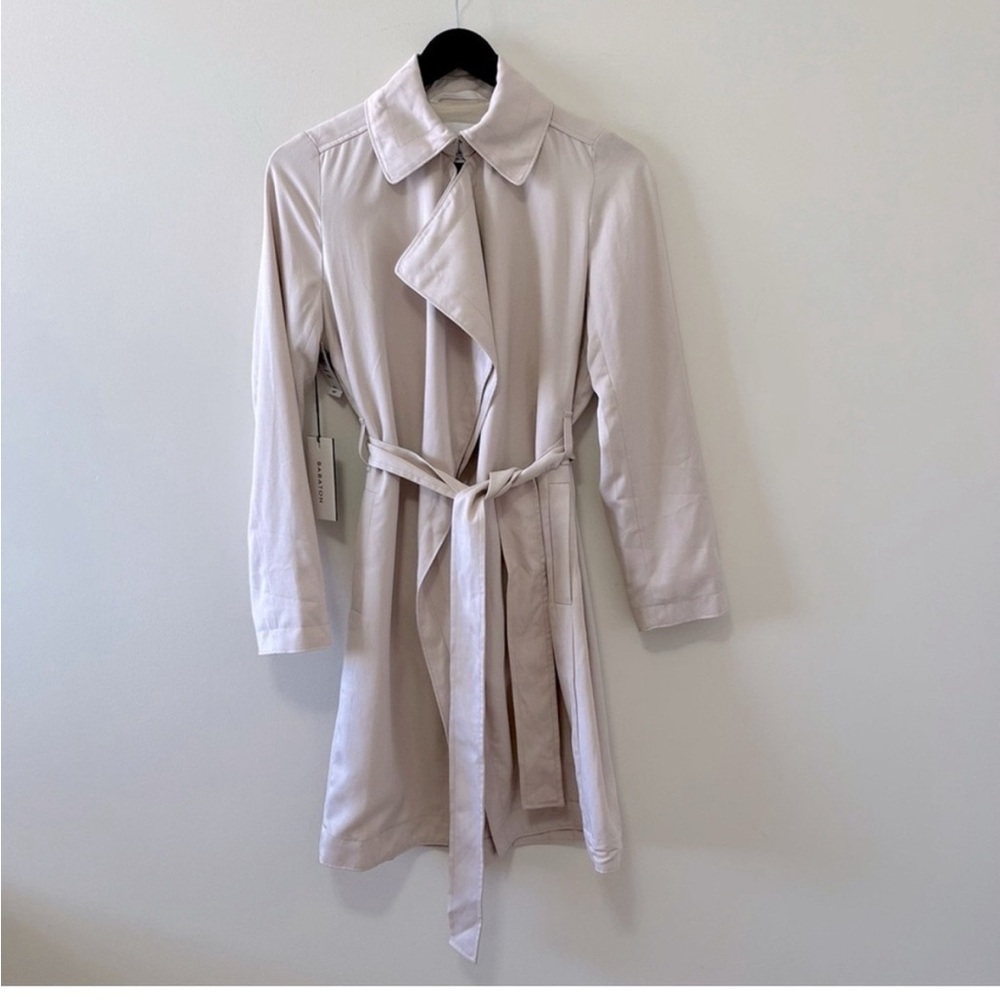 NWT Aritzia Babaton Maximo Trench XS - Picture 6 of 14